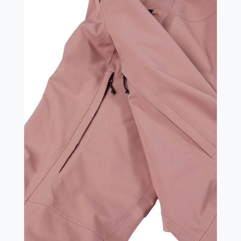 Pantaloni da snowboard Colourwear Cork da donna, rosa scuro 10