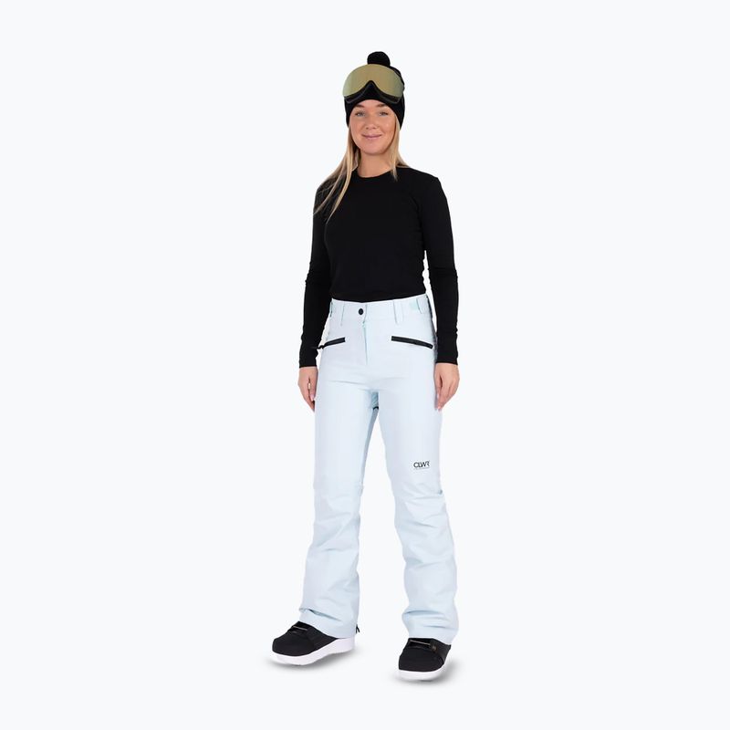 Pantaloni da snowboard da donna Colourwear Cork lt blue 2