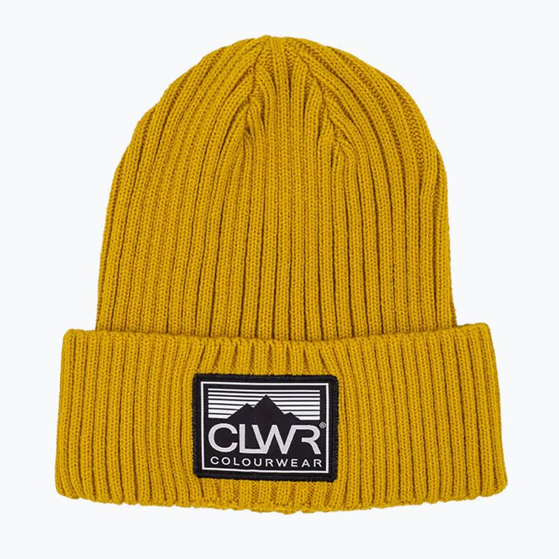 Colourwear berretto invernale Bonk Badge giallo