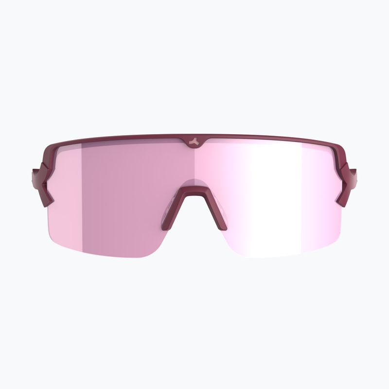 Occhiali da sole Tripoint 009 Lake Prespa Small opaco bordeaux/marrone/rosa multi 2