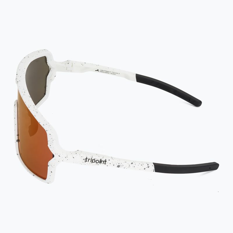 Occhiali da sole Tripoint 008 Lake Prespa X matt white with spots/brown/red multi 4