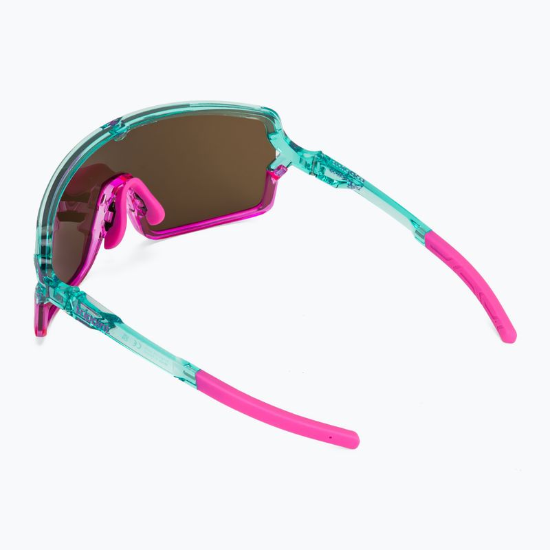 Occhiali da sole Tripoint 008 Lake Prespa X crystal neon turquoise/brown/pink multi 2