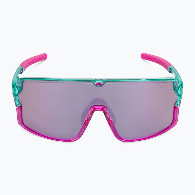 Occhiali da sole Tripoint 008 Lake Prespa X crystal neon turquoise/brown/pink multi 3