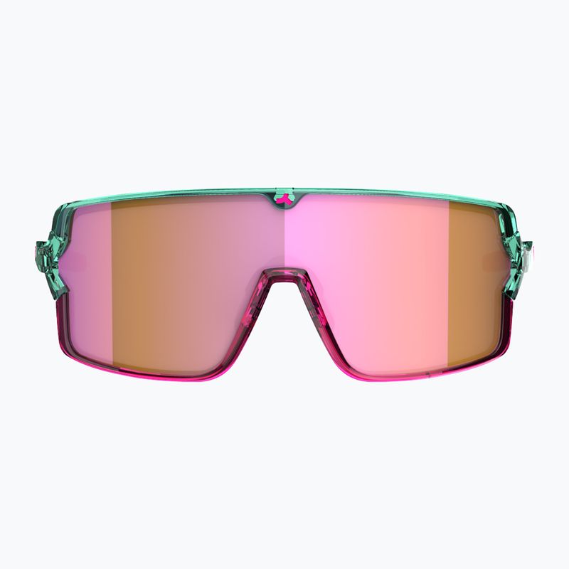 Occhiali da sole Tripoint 008 Lake Prespa X crystal neon turquoise/brown/pink multi 2