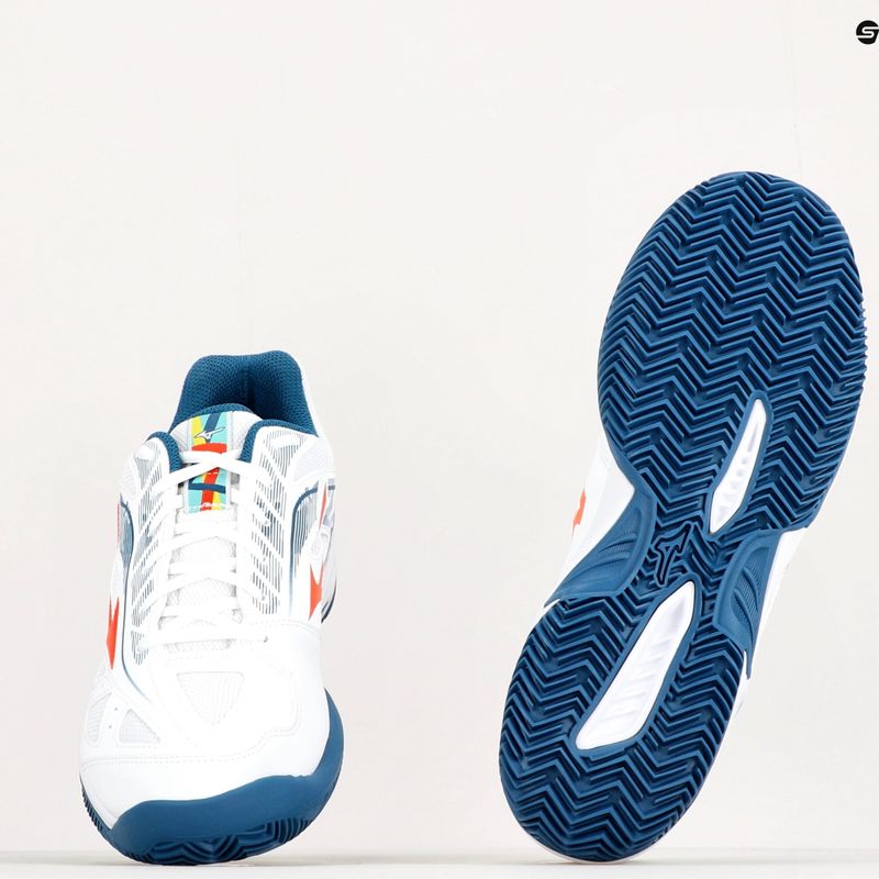 Scarpe da tennis da uomo Mizuno Breakshot 3 CC bianco 61GC2125 10