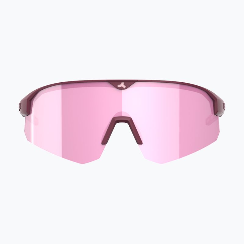 Occhiali da sole Tripoint 006 Lake Victoria Small opaco bordeaux/marrone/rosa multi 2