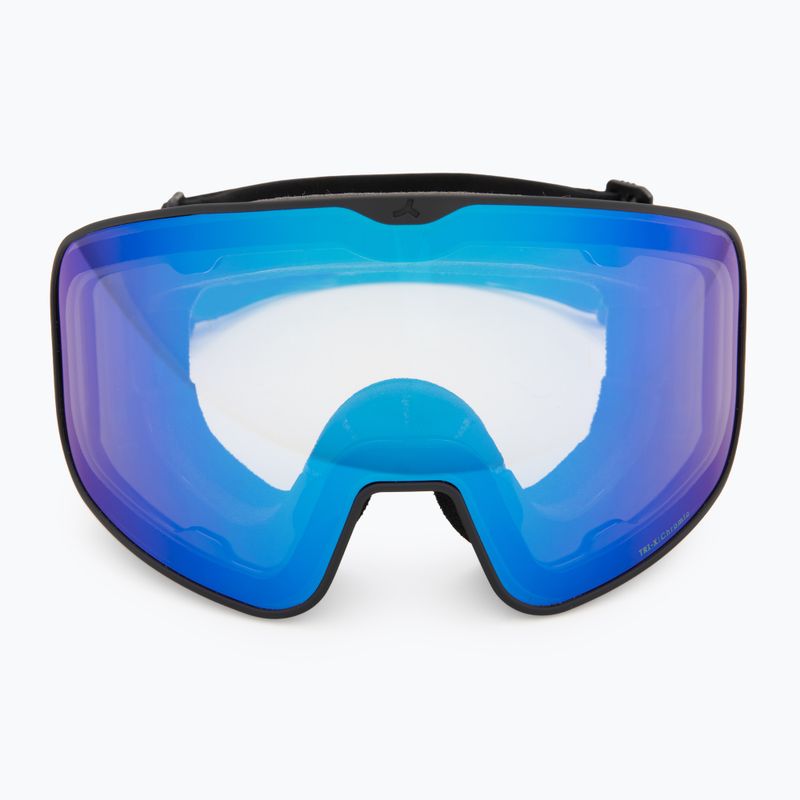 Maschera da sci Tripoint 109 Tumba Peak matt black/smoke/blue multi chromic 2