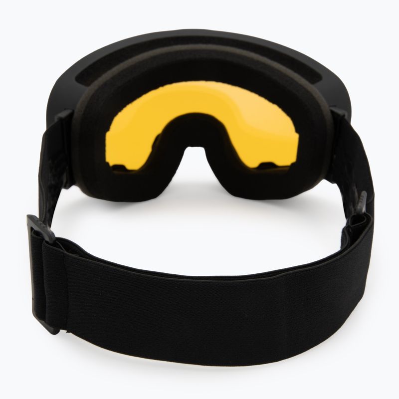 Maschera da sci Tripoint 109 Tumba Peak matte black/orange/blue multi ultravue 3
