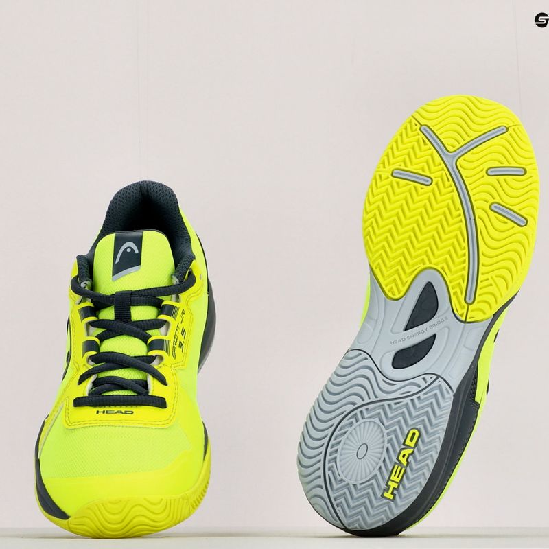Scarpe da tennis HEAD Sprint 3.5 per bambini giallo/verde 15