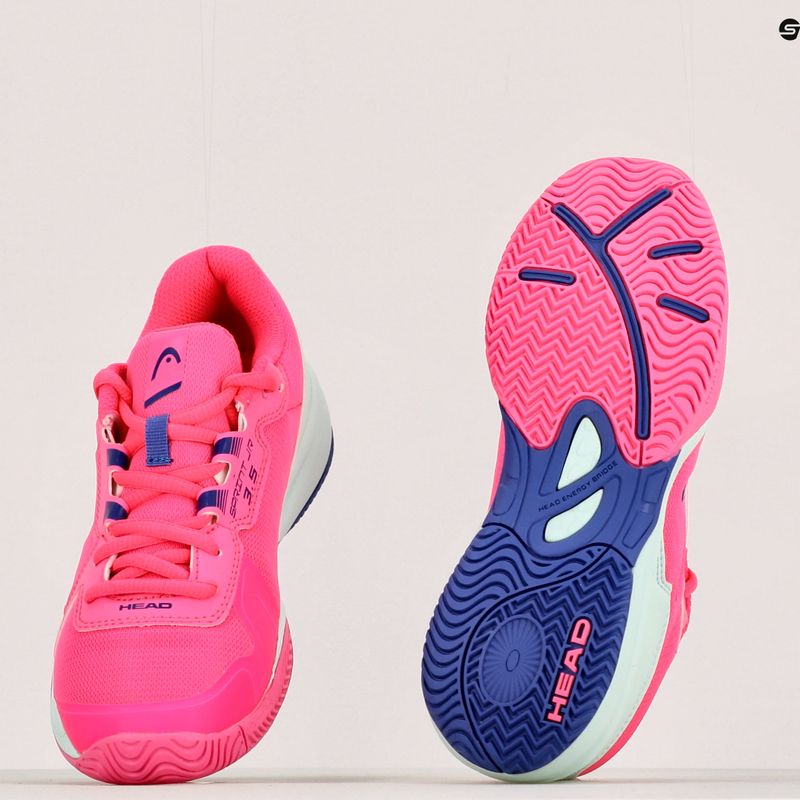 Scarpe da tennis HEAD per bambini Sprint 3.5 rosa/acqua chiara 15