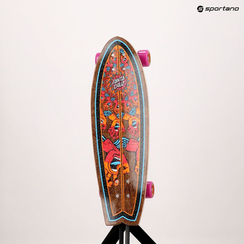 Skateboard cruiser Santa Cruz Cruzer Mandala Hand 8.8 Shark 11