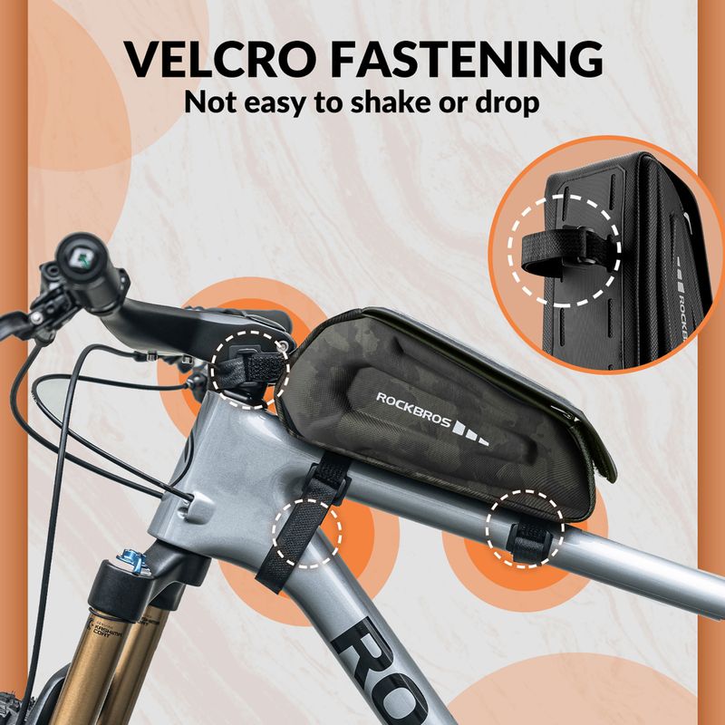 Borsa da bici per telaio Rockbros 30120064 Bike Tube Bag camouflage 10