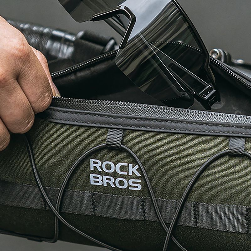 Borsa da bici Rockbros 30110049001 Bike Front Bag 2 l green/black 11