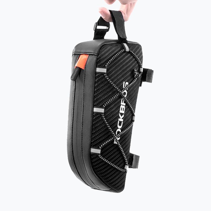 Borsa da bici per telaio Rockbros 039BK Bike Tube Bag 1 l black 7