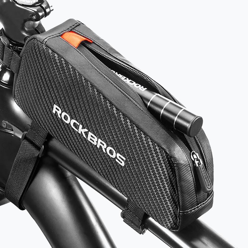Borsa da bici per telaio Rockbros 039BK Bike Tube Bag 1 l black 8
