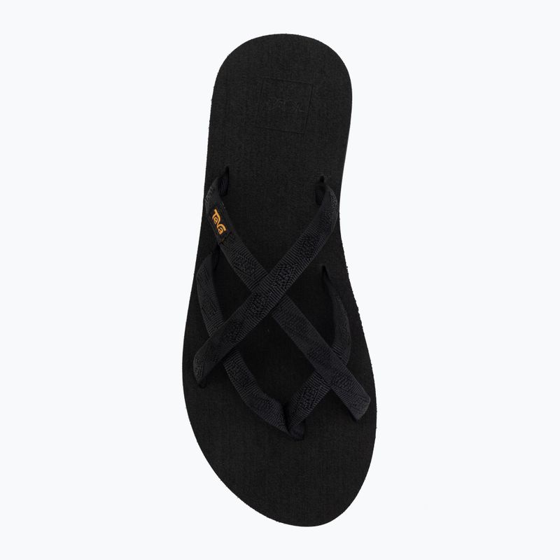 Infradito da donna Teva Olowahu mix b black on black 5