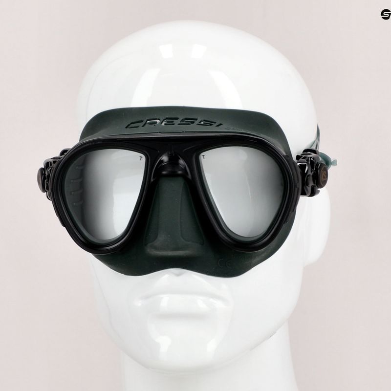 Maschera subacquea Cressi Calibro verde/verde 6