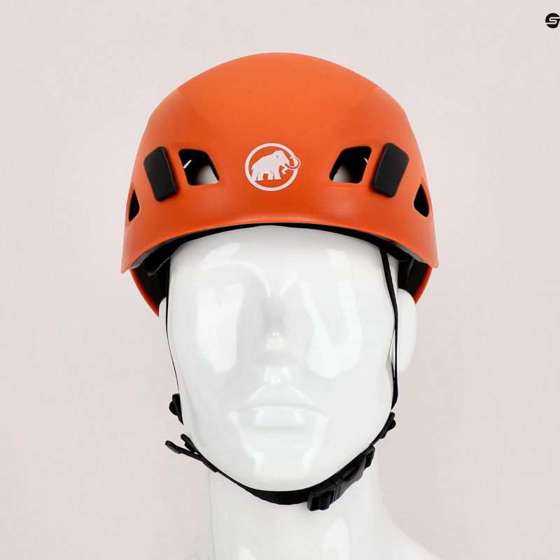 Casco da arrampicata Mammut Skywalker 3.0 arancione 10