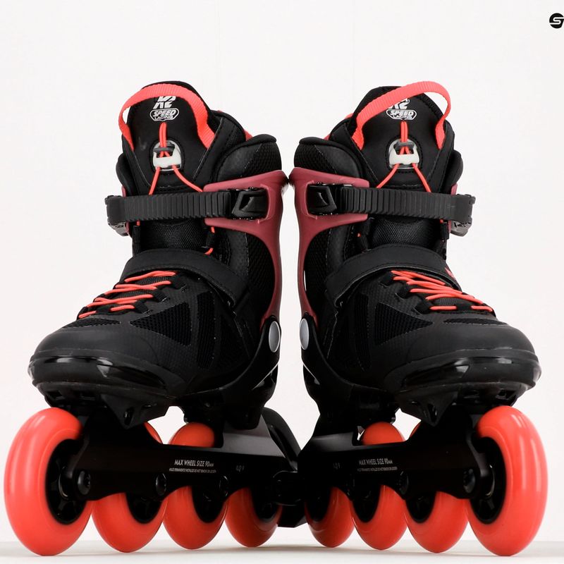 Pattini a rotelle da donna K2 Vo2 S 90 Pro nero/rosa 4
