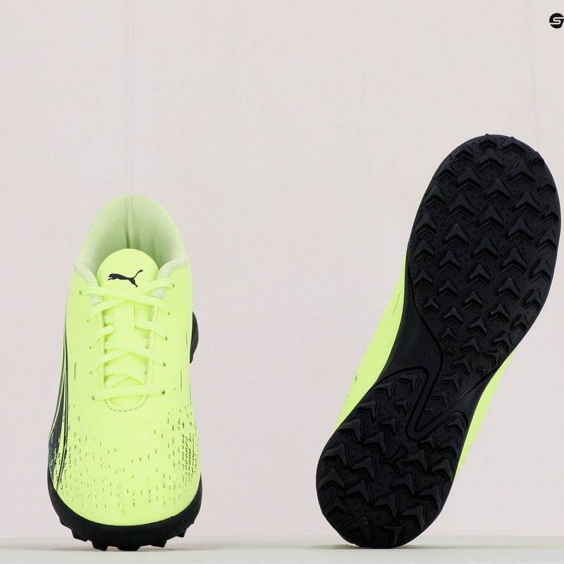 Scarpe da calcio PUMA Ultra Play TT per bambini, luce frizzante/notte parigina/blu 10