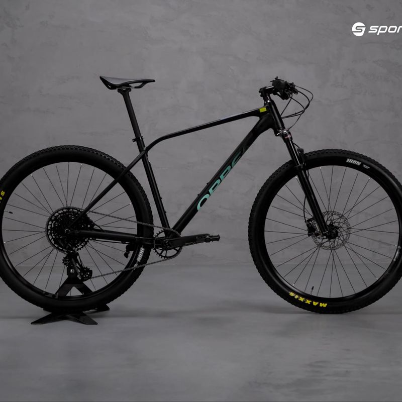 Orbea Alma H10 Eagle 2022 nero/verde mountain bike 3