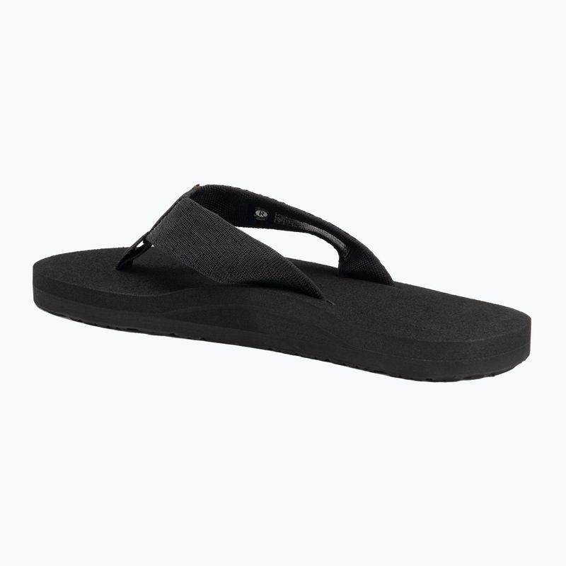 Infradito Teva Mush II da uomo, nero mattone 3