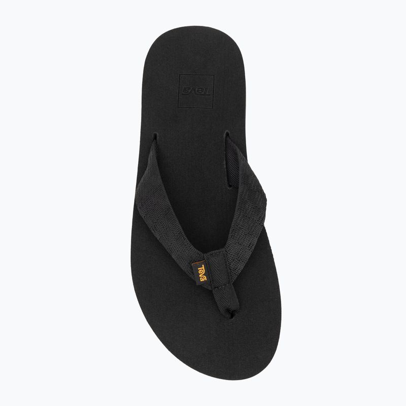Infradito Teva Mush II da uomo, nero mattone 5
