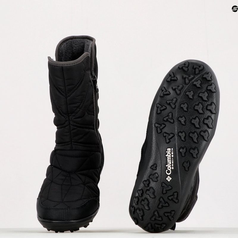 Columbia Minx Slip III nero/bianco, stivali da neve per bambini 12