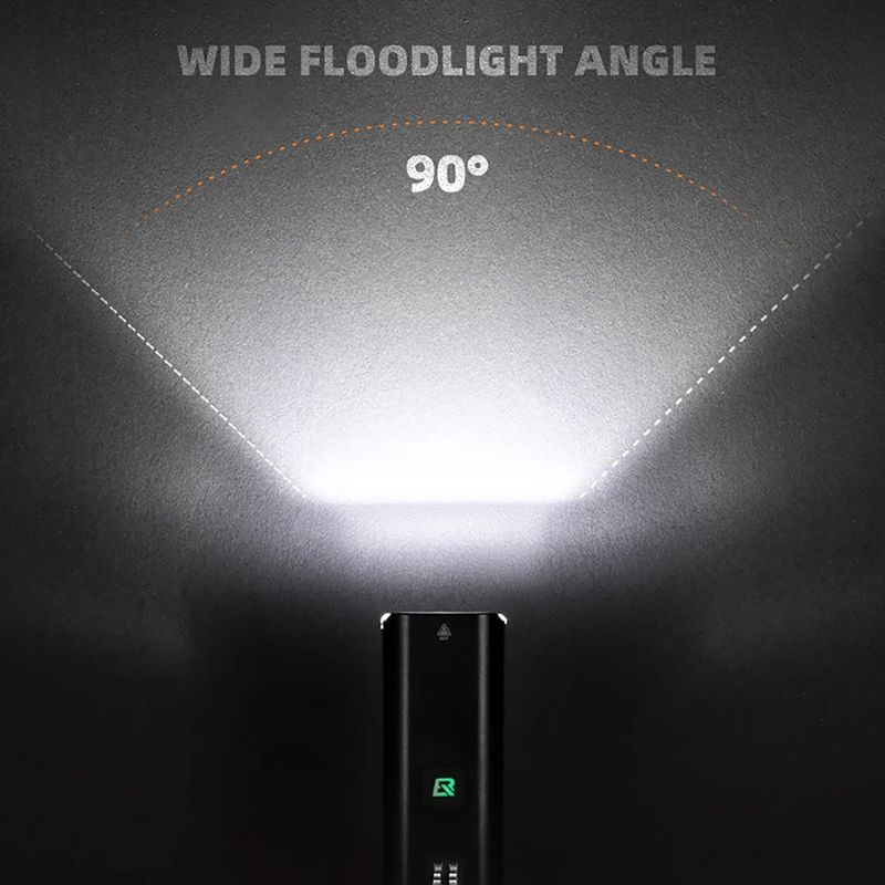Luce anteriore per bicicletta Rockbros RHL1500 nero 9
