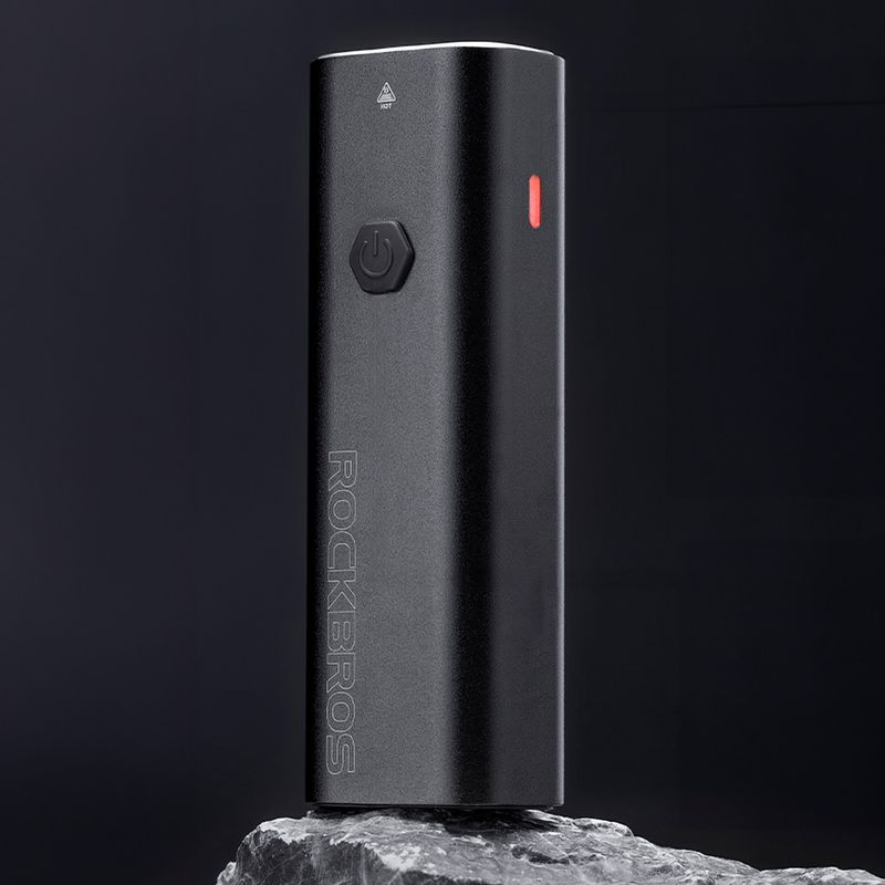 Luce anteriore per bicicletta Rockbros RHL600 nero 6