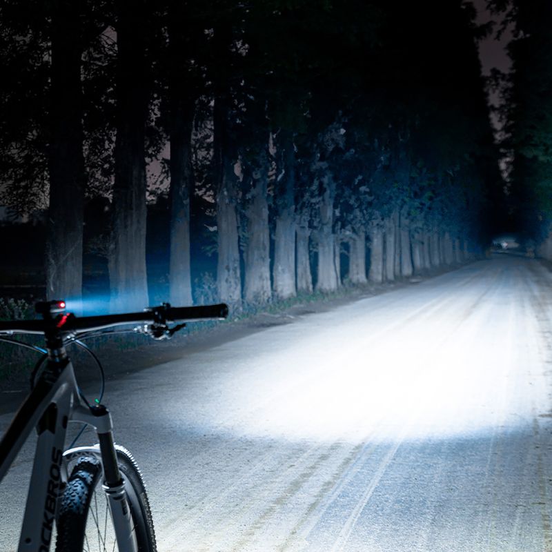 Luce anteriore per bicicletta Rockbros RHL600 nero 8