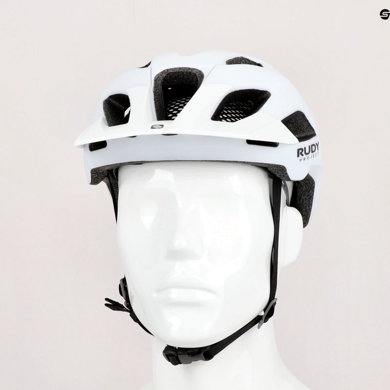 Casco da bicicletta Rudy Project Crossway bianco opaco 9