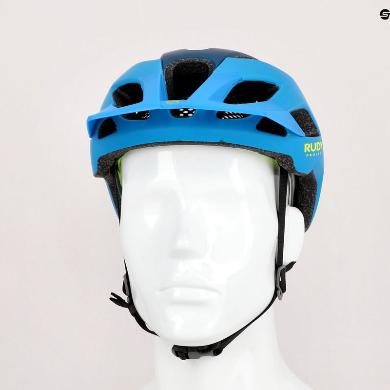 Casco da bicicletta Rudy Project Crossway blu oceano/pacifico opaco 5