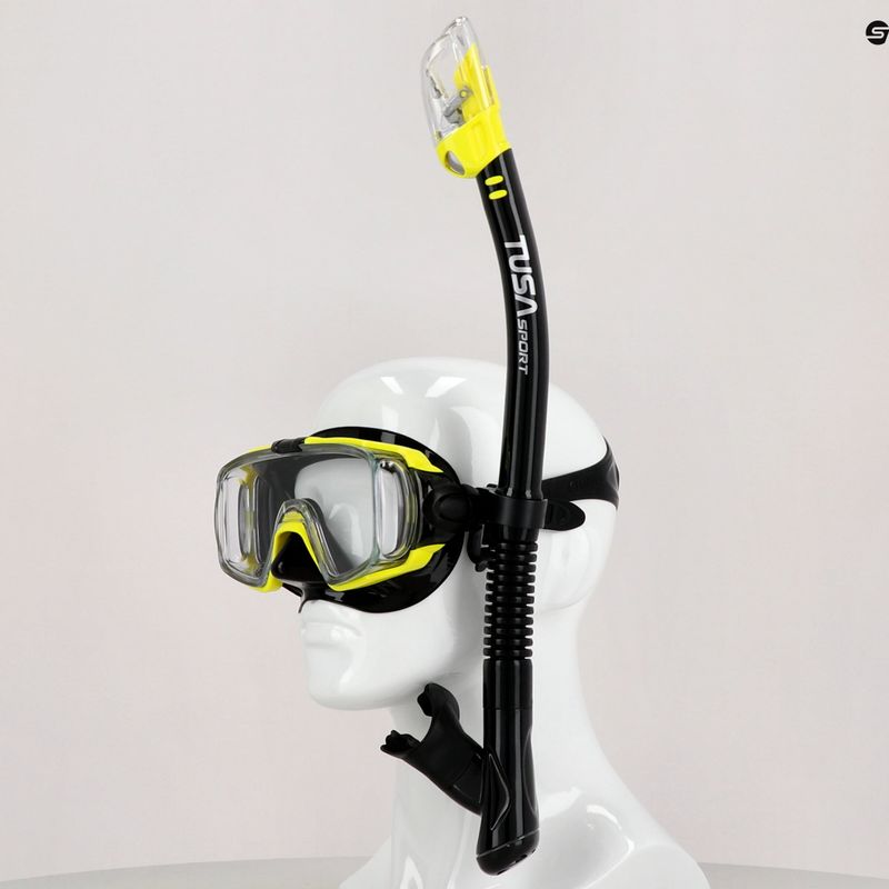 TUSA Visio Tri-Ex Dive Set UC-3125 giallo/nero 8