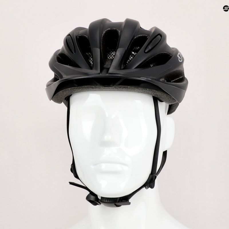 Casco da bicicletta Giro Revel nero carbone opaco 9
