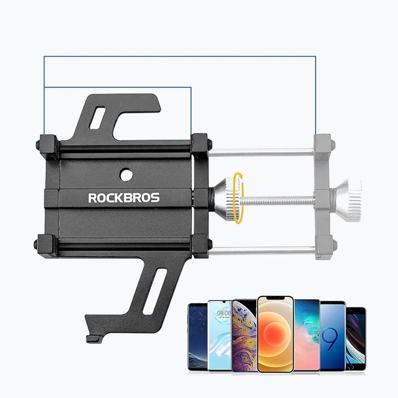 Porta telefono Rockbros 699 nero 3