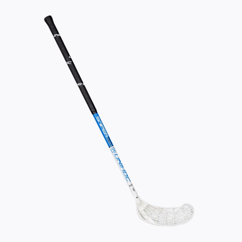UNIHOC Sniper 30 bianco/blu bastone da floorball per mancini