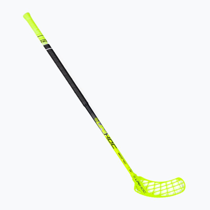 UNIHOC Sonic Composite 26 giallo/nero bastone da floorball per mancini
