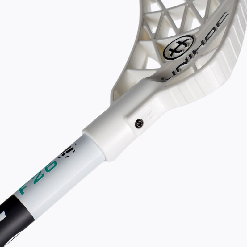 UNIHOC Iconic Composite 26 bianco/nero bastone da floorball per mancini 4