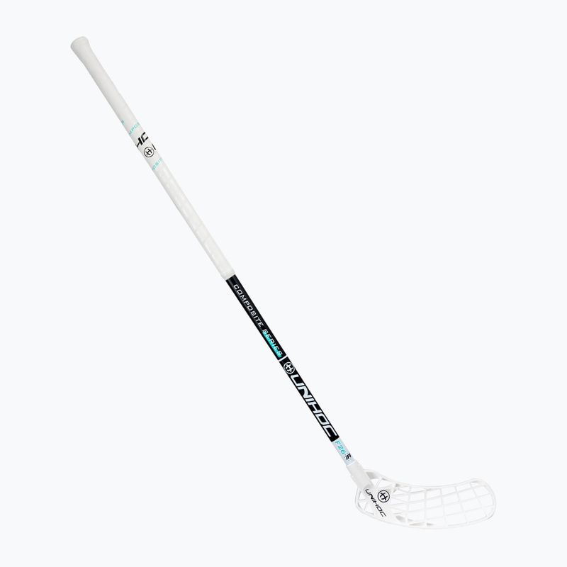 UNIHOC Iconic Composite 26 bianco/nero bastone da floorball per mancini 5