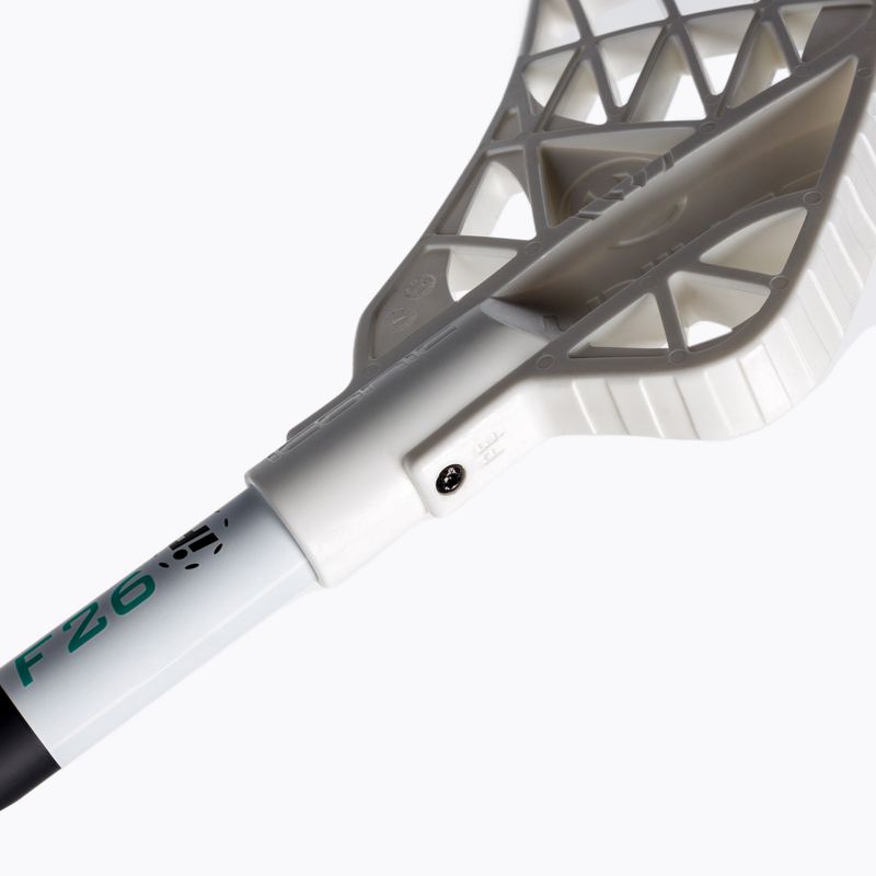 UNIHOC Iconic Composite 26 bianco/nero bastone da floorball per destrorsi 4