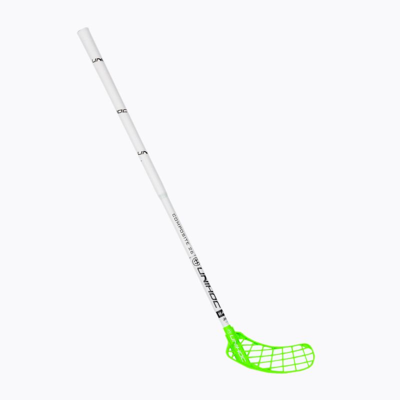 UNIHOC Unity Composite 26 bianco bastone da floorball per mancini