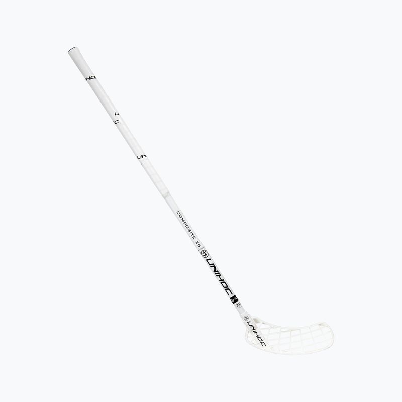 UNIHOC Unity Composite 26 bianco bastone da floorball per destrorsi 5