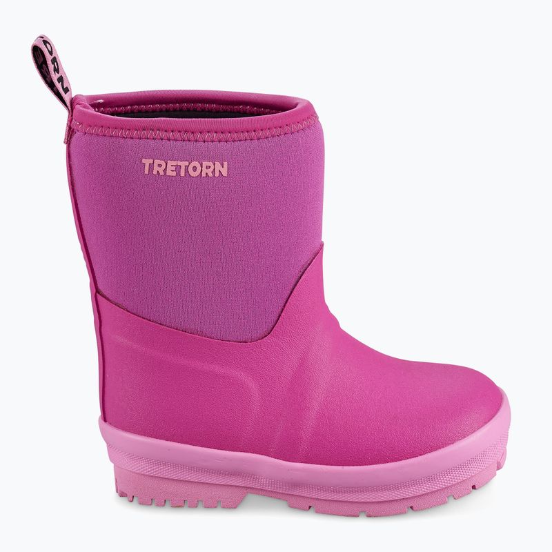 Tretorn Kuling, calzari da bambino in neoprene rosa 9