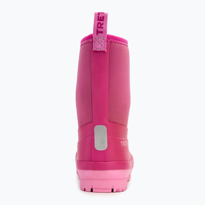 Tretorn Kuling, calzari da bambino in neoprene rosa 6