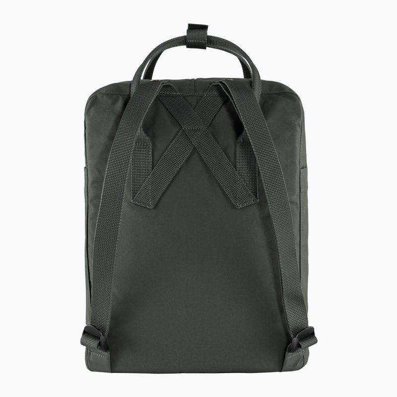 Zaino da trekking Fjällräven Kanken 16 l verde bosco 3