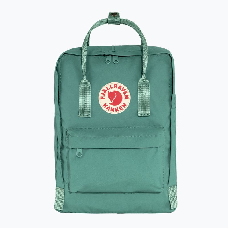 Zaino da escursionismo Fjällräven Kanken 16 l verde ghiaccio