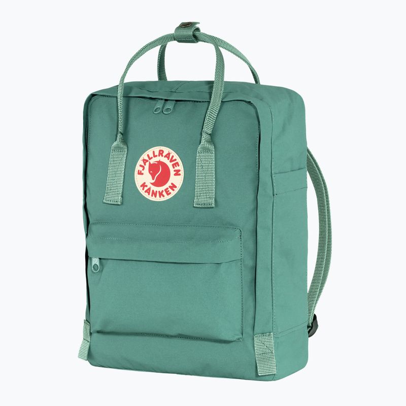 Zaino da escursionismo Fjällräven Kanken 16 l verde ghiaccio 2