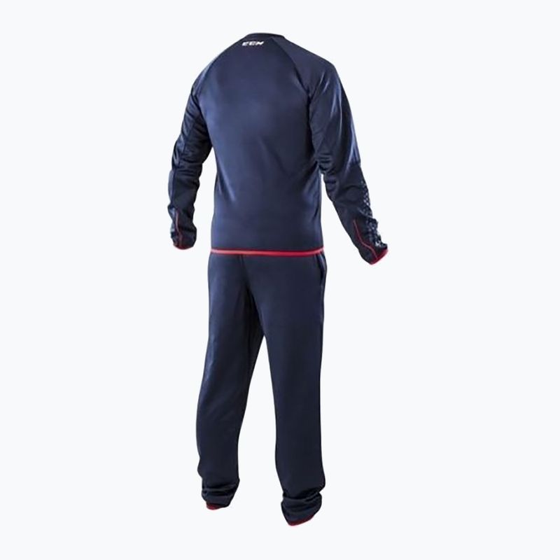 Tuta da ginnastica da bambino CCM Locker Suit JR navy 3