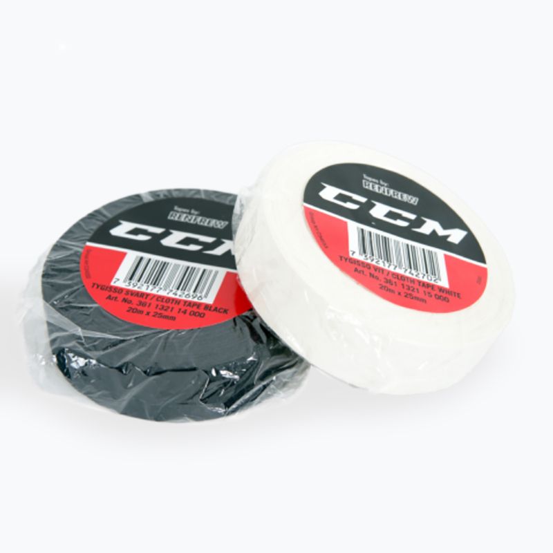Nastro per bastoni da hockey CCM Cloth nero 2